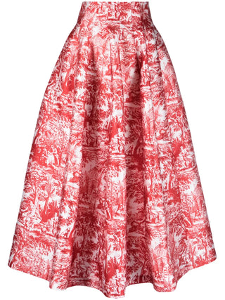 Philosophy di Lorenzo Serafini Runway RTW SS 2023 Toile De Jouy Razdmir Skirt Look #22 (owned by Michelle Stein)