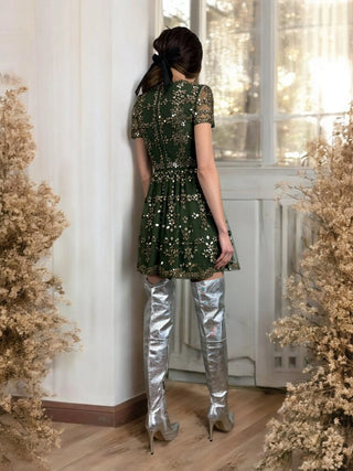 Valentino, 2019 Runway Tulle and Mirror Dress