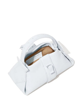 Proenza Schouler Nappa Leather Mini Park Crossbody Bag White w/Tags (owned by Chloë Sevigny)