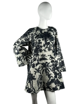 Noir Textured Dress