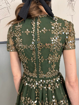 Valentino, 2019 Runway Tulle and Mirror Dress
