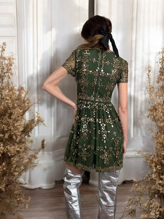 Valentino, 2019 Runway Tulle and Mirror Dress