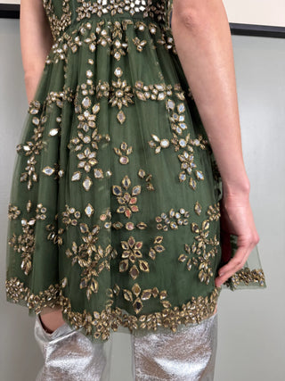 Valentino, 2019 Runway Tulle and Mirror Dress