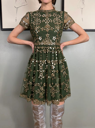 Valentino, 2019 Runway Tulle and Mirror Dress