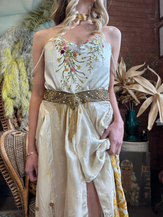 Claude, 20s Embroidered Beaded Dress