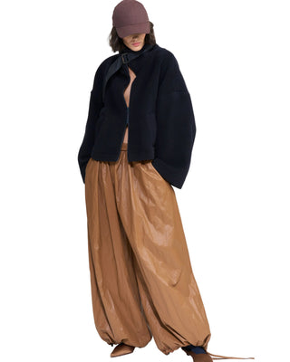 Croissant Sculptural Balloon Trousers