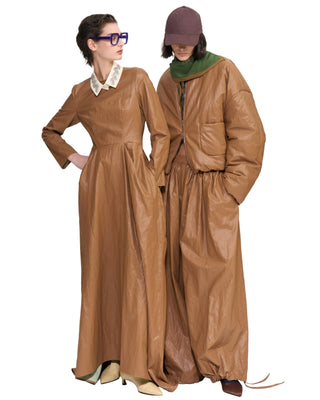 Croissant Sculptural Balloon Trousers
