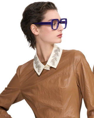 Madreperlacea Embellished Detachable Collar