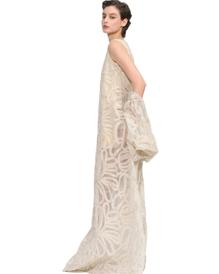 Lux Lucis Embellished Organza Bolero Shrug