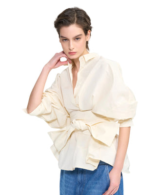 Balena Bianca Sculptural  Bow Top