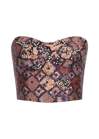 Tiles Collage Bustier