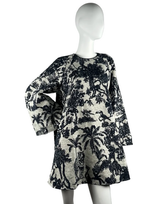 Noir Textured Dress