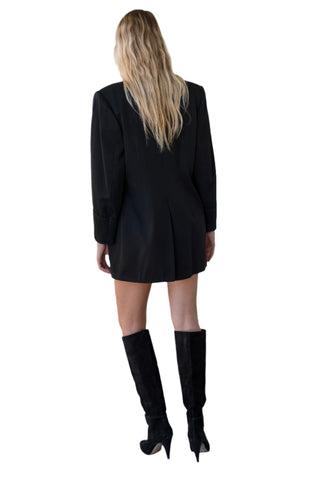 Vintage Richard Tyler Oversized Black Suit Blazer