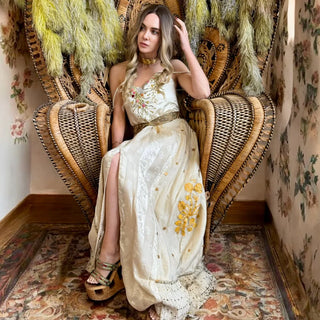 Claude, 20s Embroidered Beaded Dress