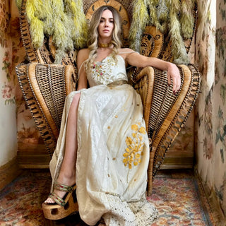 Claude, 20s Embroidered Beaded Dress