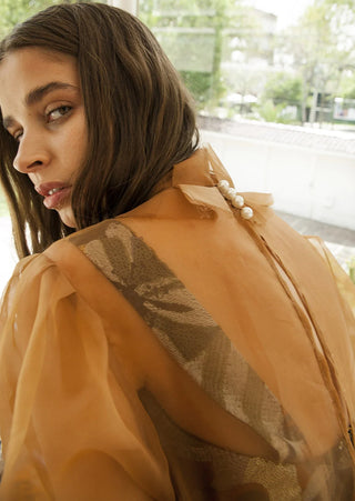 Iconic Fall Blouse - Tobacco