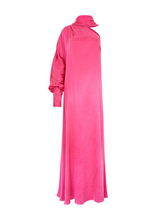 SS26 Barragan Pink Satin Free Dress