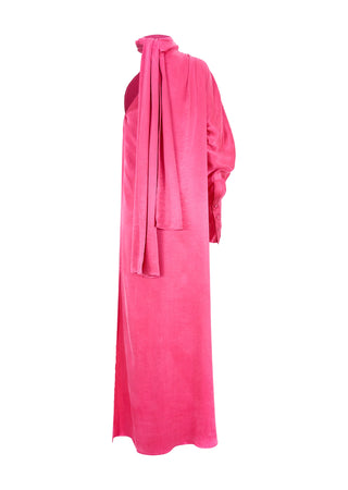 SS26 Barragan Pink Satin Free Dress