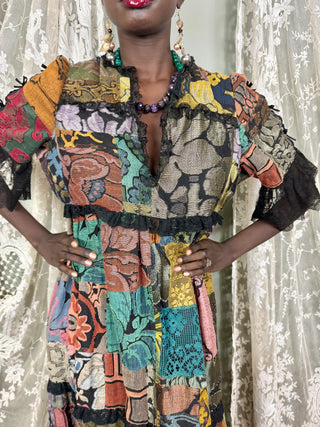 Catherine Buckley, 70s Patchwork Dress