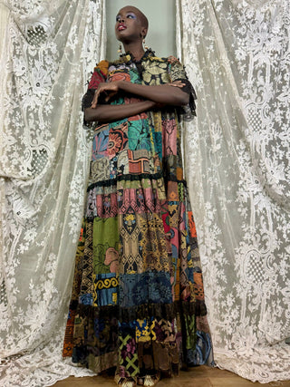 Catherine Buckley, 70s Patchwork Dress