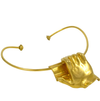 PARIS CARYATID HAND NECKLACE