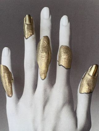 Finger Piece Ring / Custom Moulded