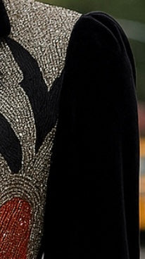 Stephen Burrows for Saks Fifth Avenue Beaded Phoenix Flame Jacket - Rare Collectible Vintage Couture