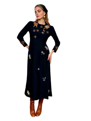 Fabianna, 70s Beaded Dress