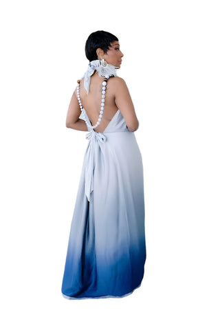 Ranjana Khan Ostrich Feather Clipon Earrings