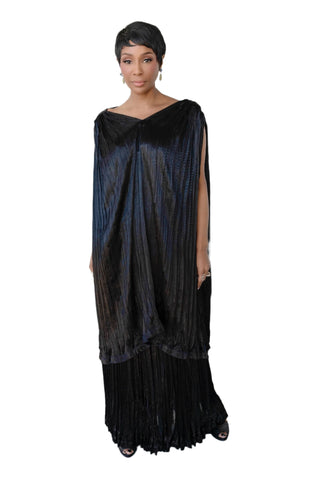 Vintage 1980s Issey Miyake Two-Piece Pleated Ensemble