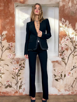Tom Ford, Y2K Black Silk Tuxedo