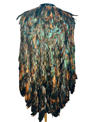 Naeem Khan Feather Cape - Early 2000s