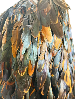 Naeem Khan Feather Cape - Early 2000s