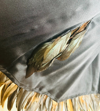 Naeem Khan Feather Cape - Early 2000s