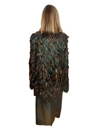 Naeem Khan Feather Cape - Early 2000s