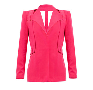 Cut-Out Back Statement Jacket
