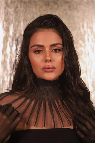 Sheer Structured Necklace