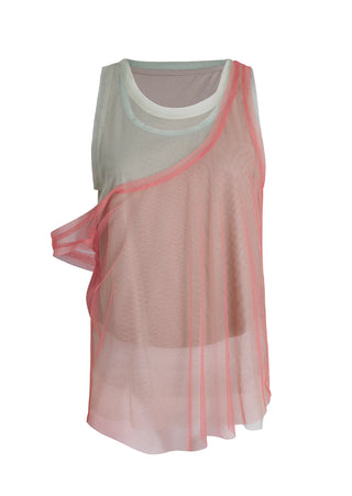 SS25 Light Tank - Green/Coral