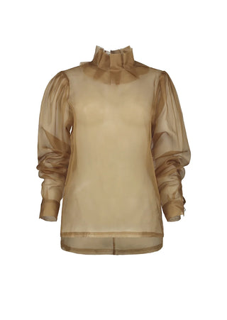 Iconic Fall Blouse - Tobacco