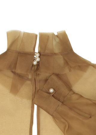 Iconic Fall Blouse - Tobacco