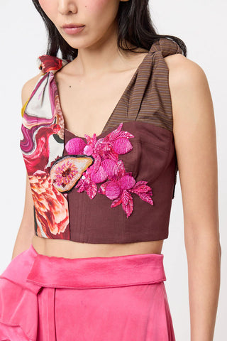 SS26 Fig Disrupt Bustier