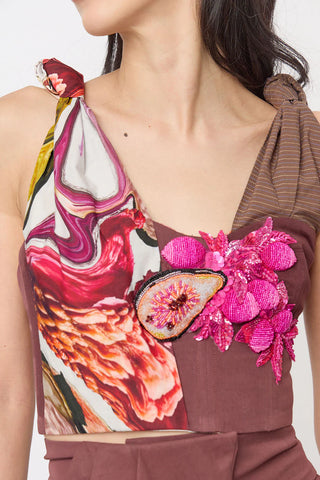 SS26 Fig Disrupt Bustier