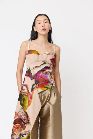 SS26 Sensory Bustier - Lychee Print