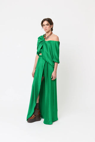 SS26 Green View Blouse
