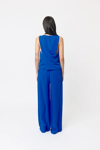 SS26 Bottle Blue Ritz Pants
