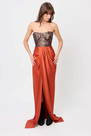 Tiles Collage Bustier