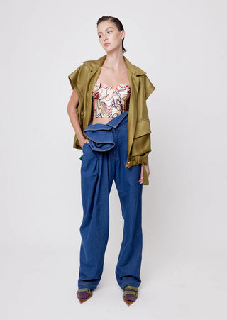 SS25 Collage Bustier