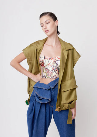 SS25 Collage Bustier