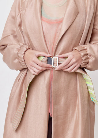 SS25 Rowan Oversized Trench Coat - Olive or Pale Pink