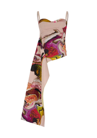 SS26 Sensory Bustier - Lychee Print